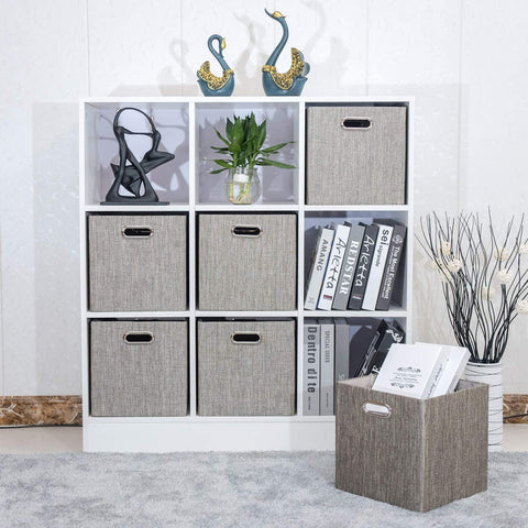 Posprica set of 4 coffee storage cubes creates a cohesive organizing system.