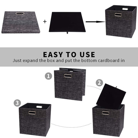 Posprica smooth finish workmanship on storage cubes