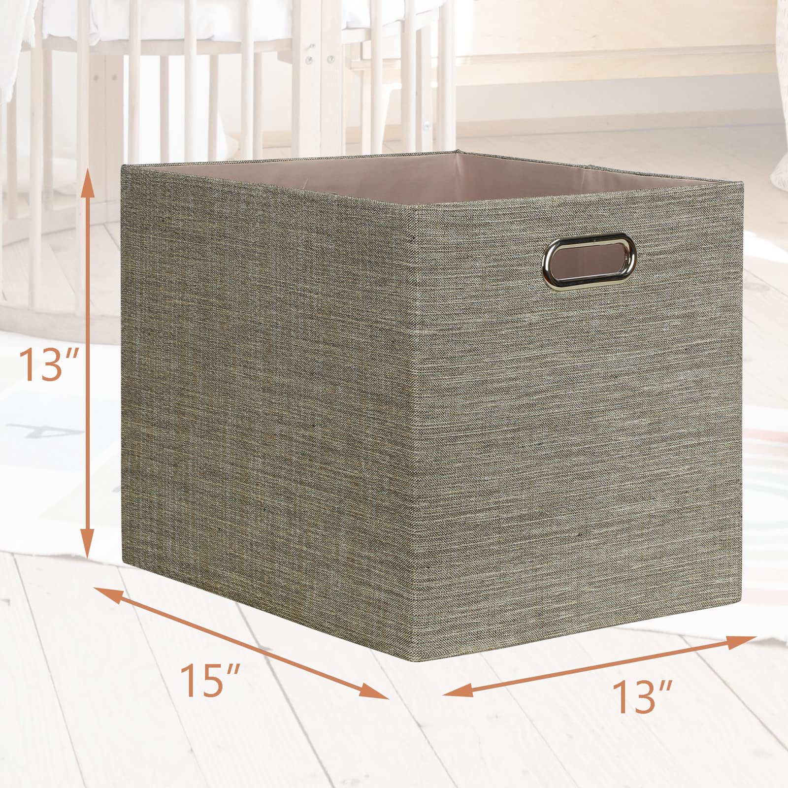 Posprica storage cube coffee side view sturdy and ready for use