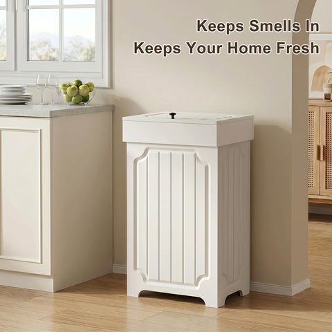 Povrgive cabinet stable base prevents tipping, ideal for homes with pets.