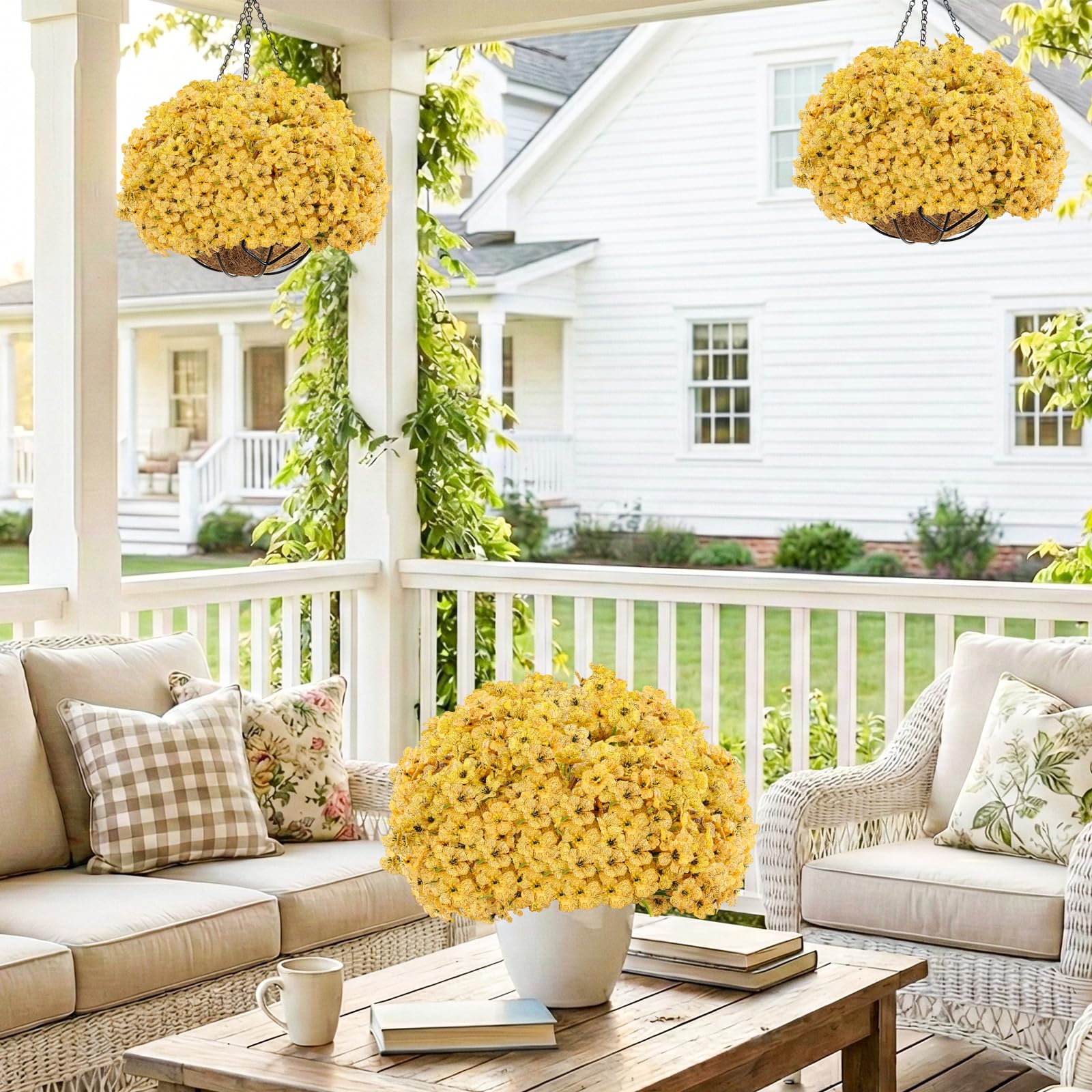 Powbrace assortment of vibrant colors enhances any porch, garden, or entryway