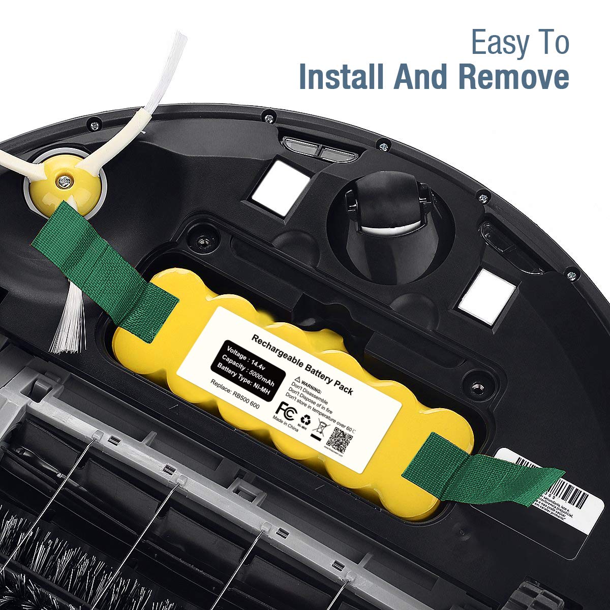 Powerextra Roomba compatibility list shows broad model coverage for easy selection.