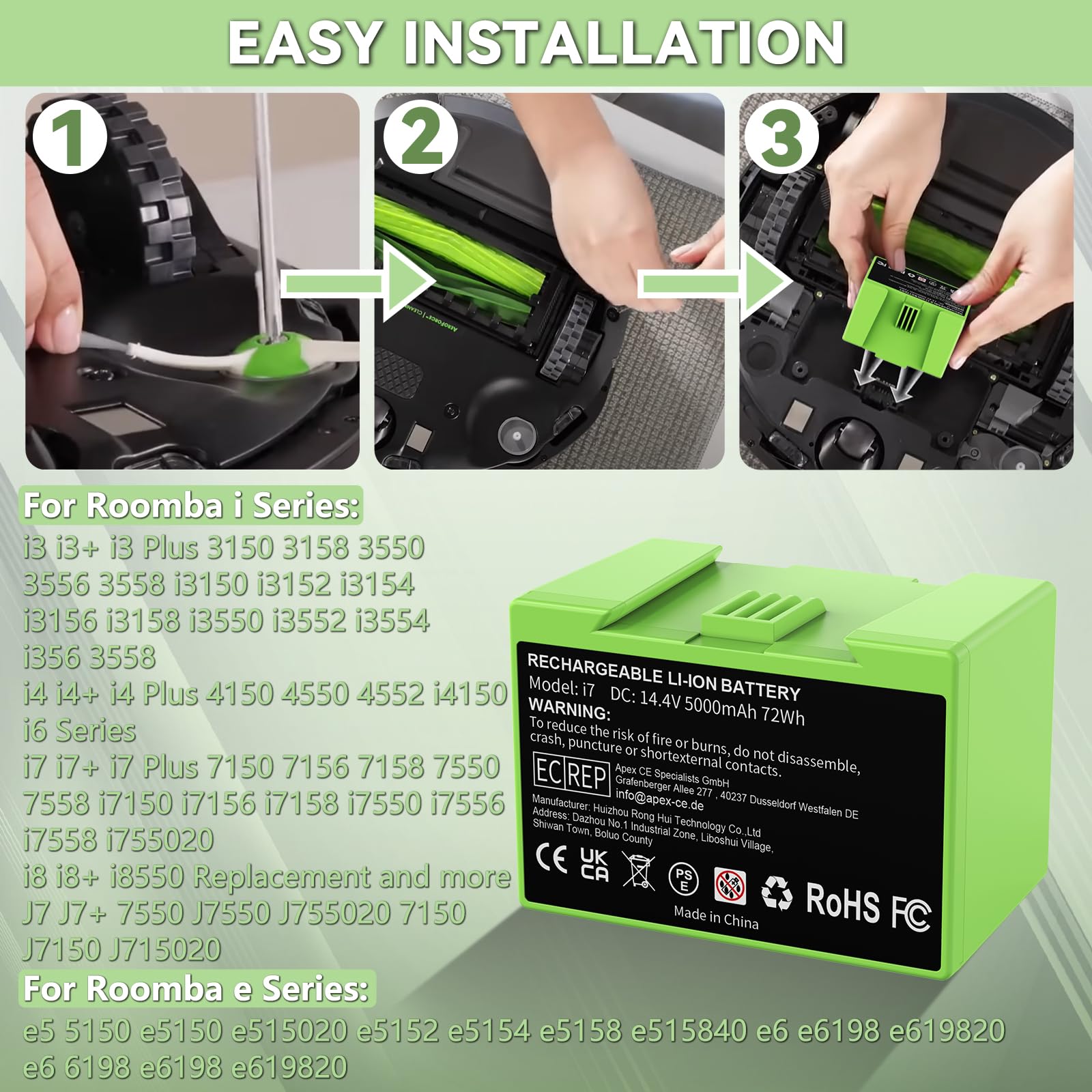 Powtree safety certifications: CE, RoHS, FCC