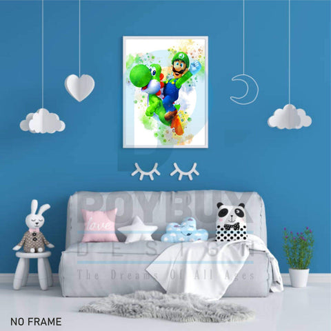 PoyBux Design game poster 7 adds glossy finish for durable wall art.