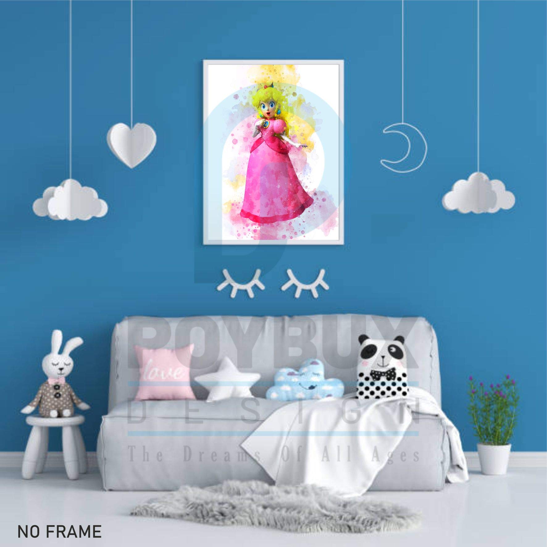 PoyBux Design poster 9 provides versatile wall decor for kids and play areas.