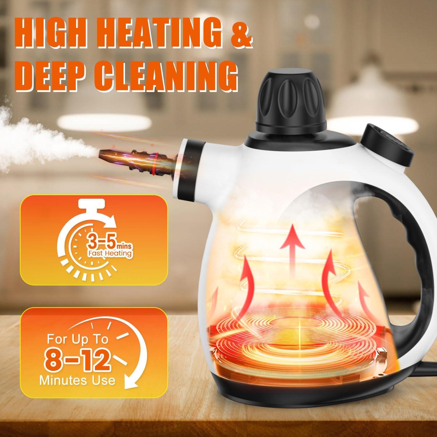 Pozoera 9-piece accessory kit boosts cleaning versatility for corners.