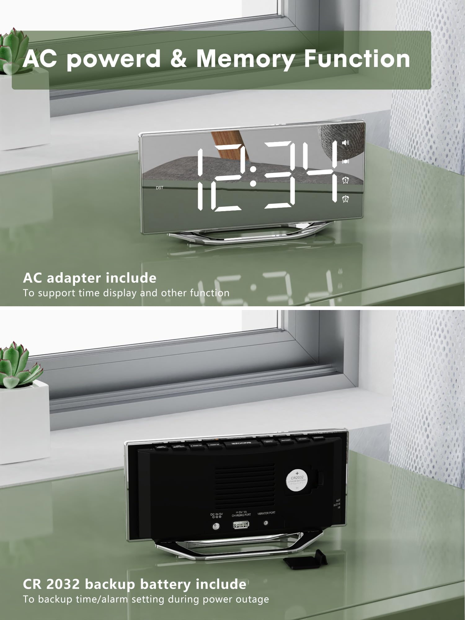 PPLEE 12/24H mode and DST support improve time accuracy
