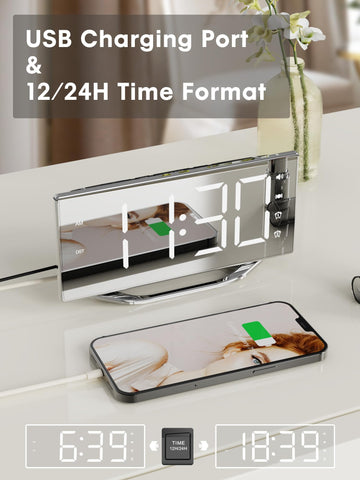 PPLEE USB charging port keeps devices powered overnight