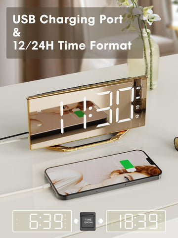 PPLEE USB charging port keeps devices powered at night