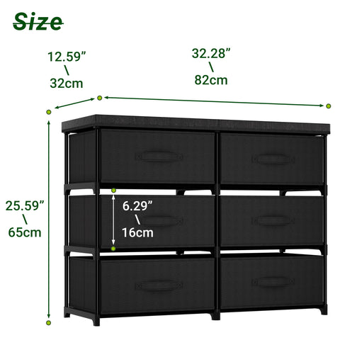 PPN dresser black finish adds sleek style to any space.