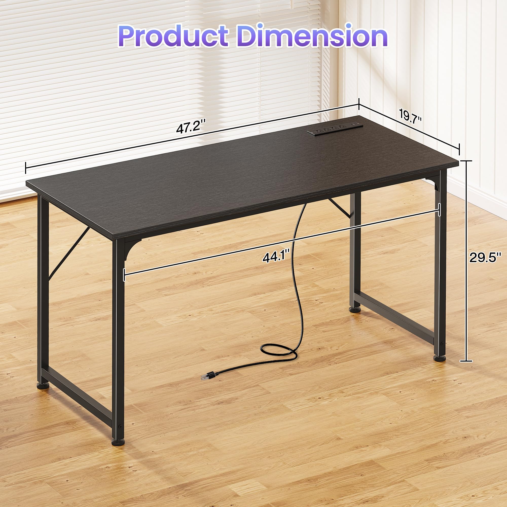 PRAISUN black metal frame for durable style