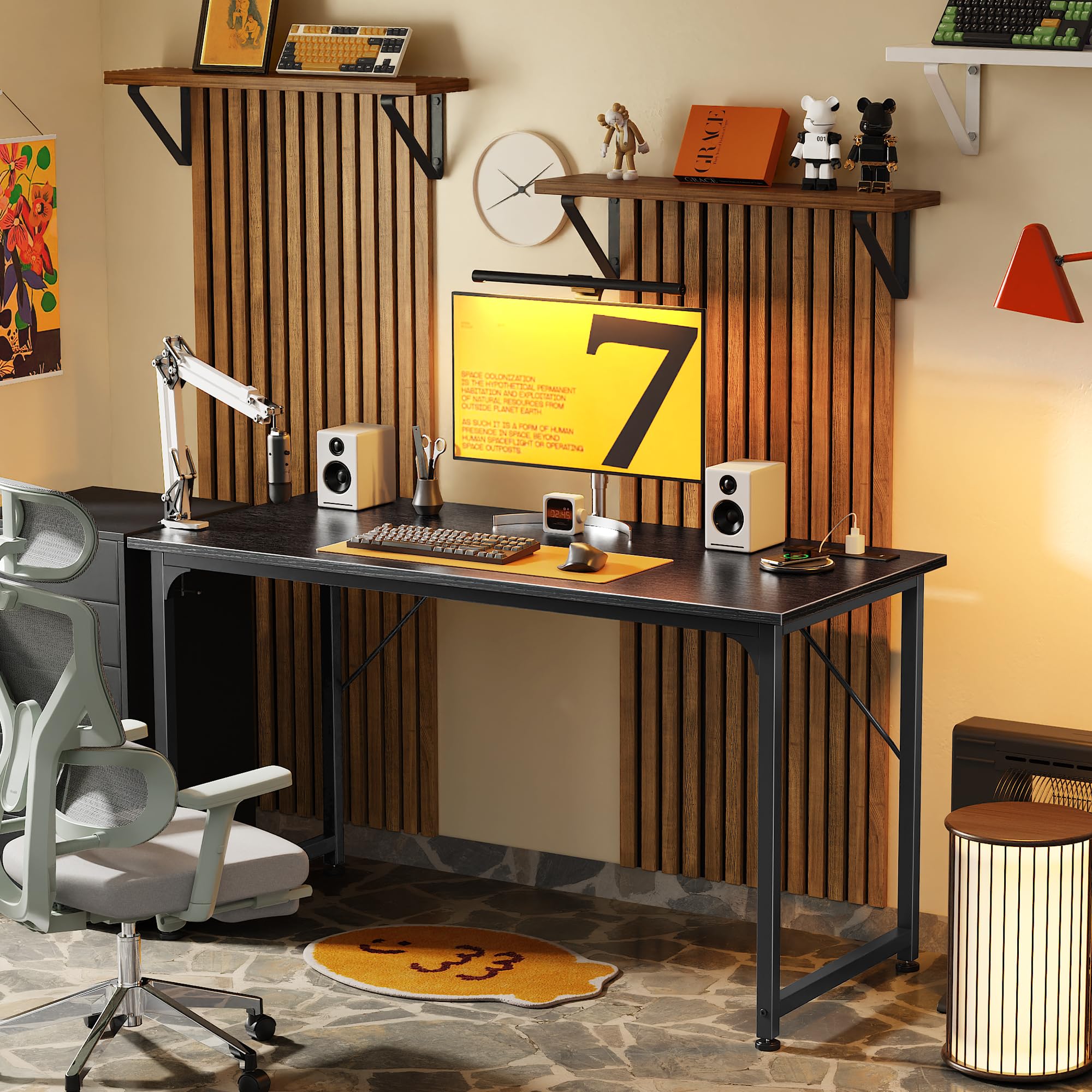 PRAISUN versatile desk for writing, computing, or gaming