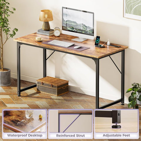 PRAISUN multi-monitor desktop accommodates dual monitor configurations