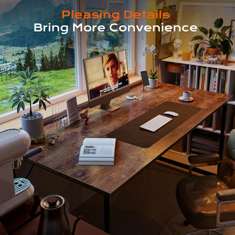 PRAISUN open-legroom-desk delivers ample space to stretch legs.
