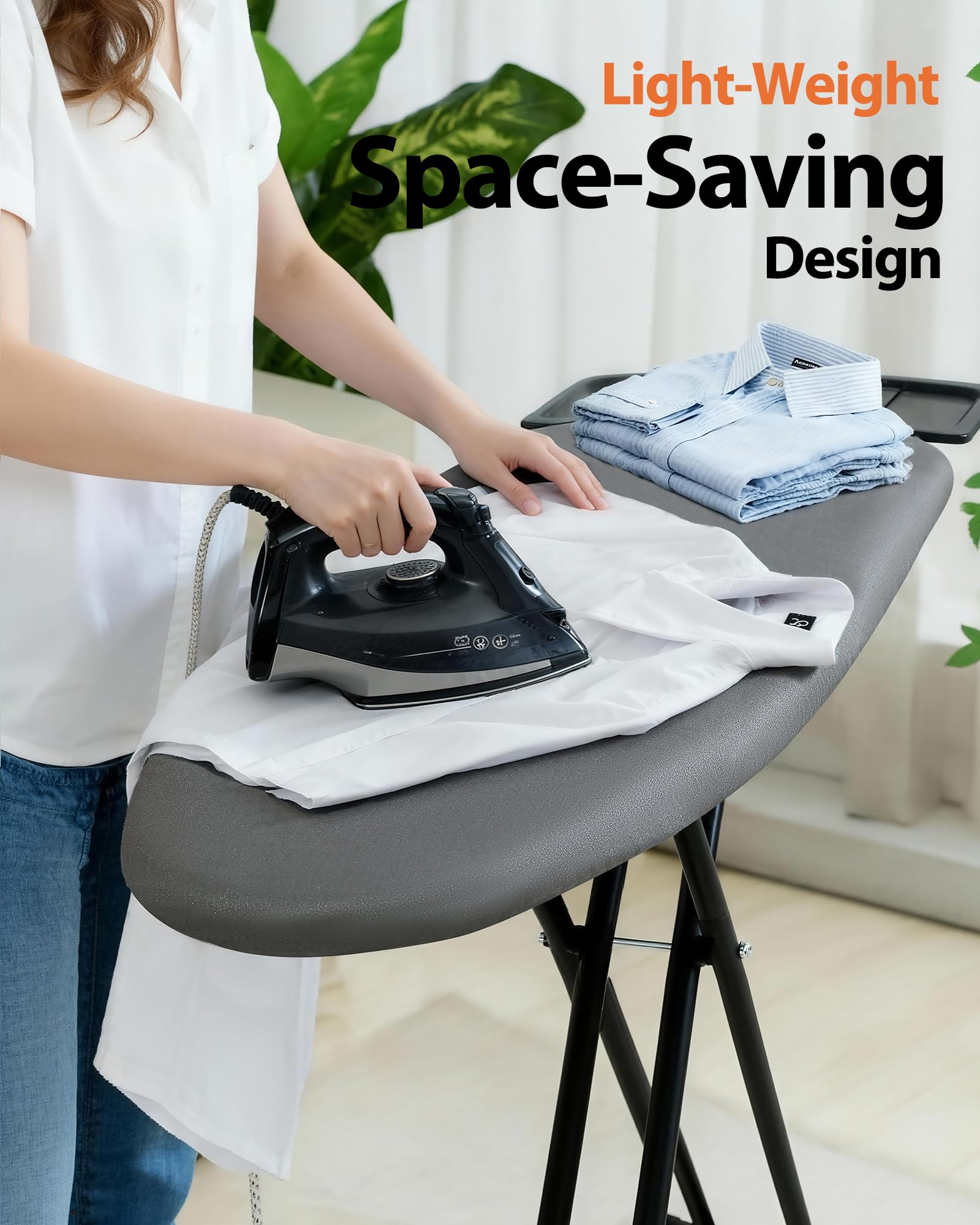 PRAMUME non-slip feet protect floors while you iron