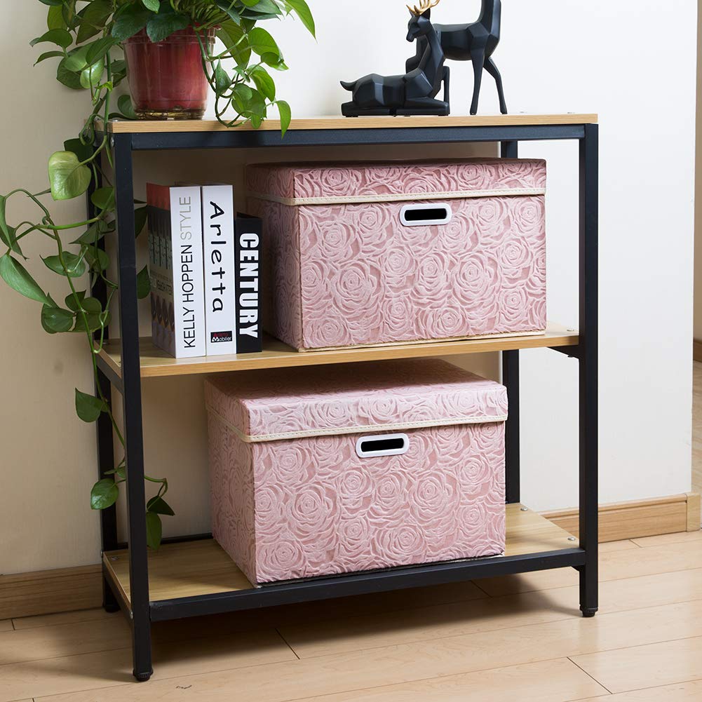 PRANDOM pink storage box dimensions 45 by 30 by 30 cm