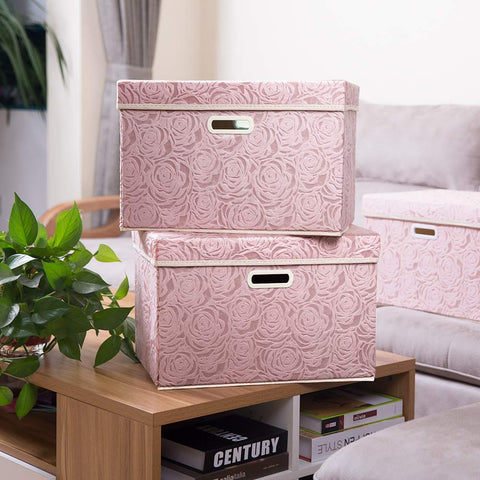 PRANDOM close-up of waterproof pink fabric texture for durable storage