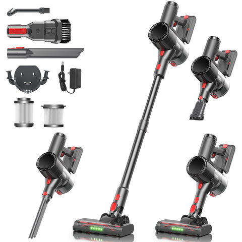 Prasky cordless vacuum foldable design for easy storage
