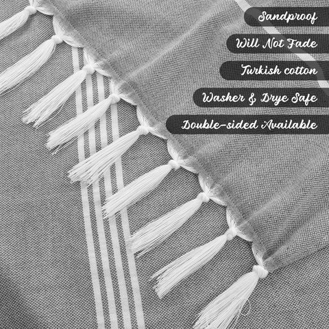 Preboun embroidered Mr and Mrs towels highlighting a charming spa or poolside vibe