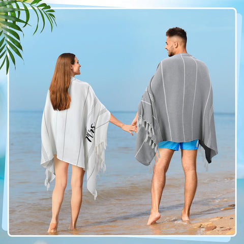 Preboun 71x39 inch towels lightweight absorbent and easy to carry for travel