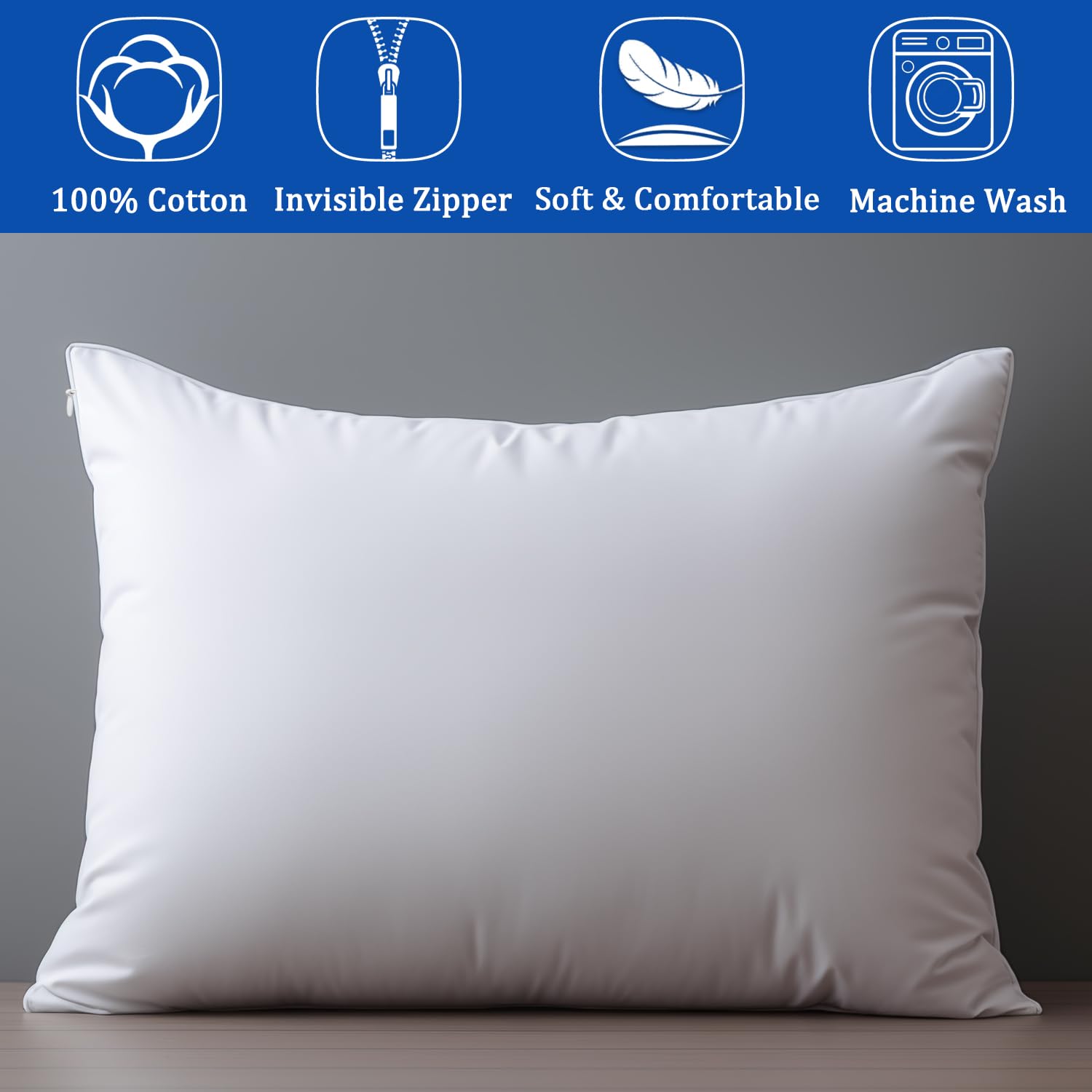 Precoco hotel spa vibe highlights premium pillow cover quality.