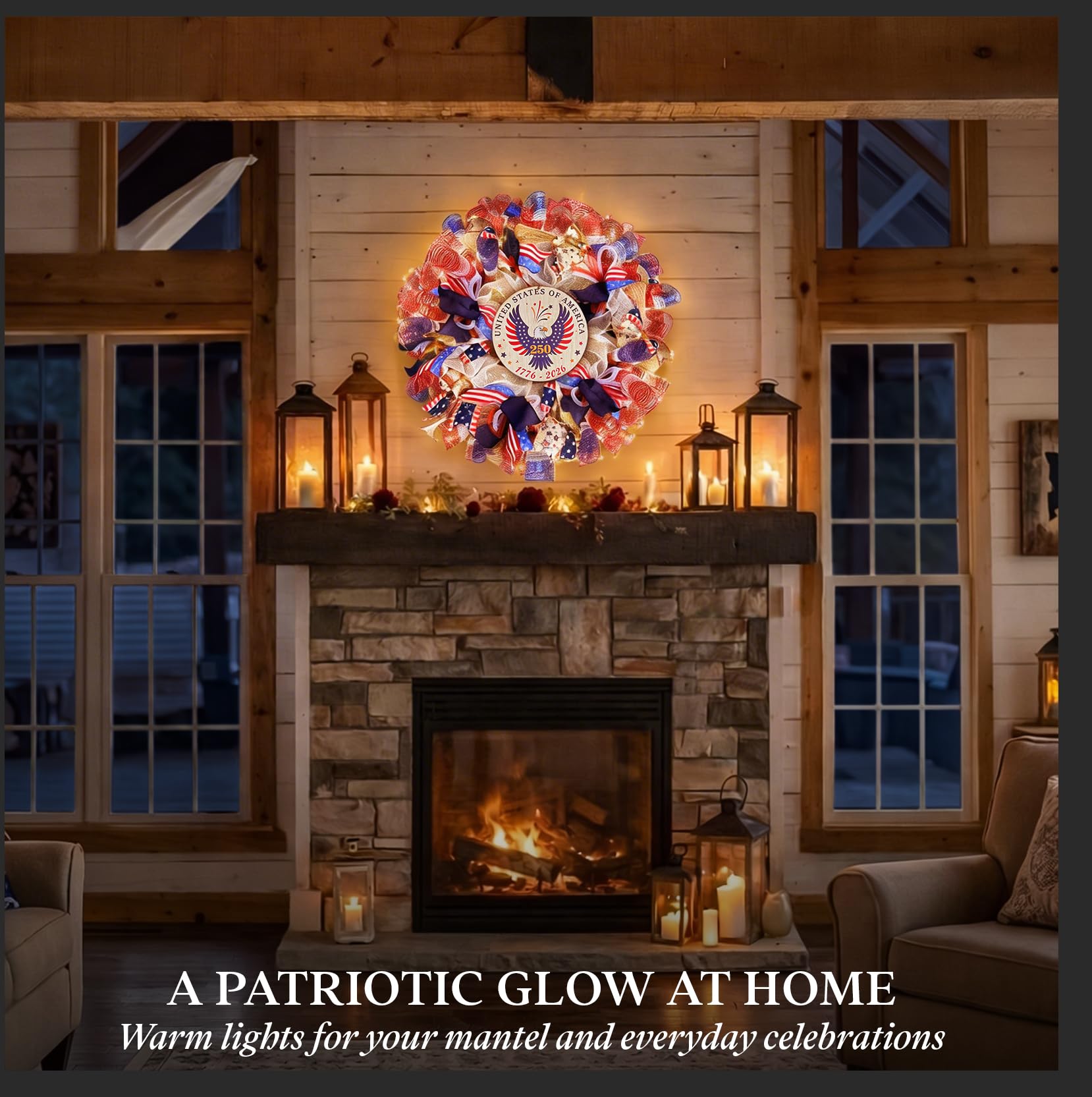 Presentastic perfect patriotic season decor for Memorial Day, Independence Day, and beyond