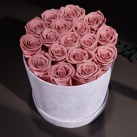 Pink roses option adds soft charm for birthdays and appreciation gifts.