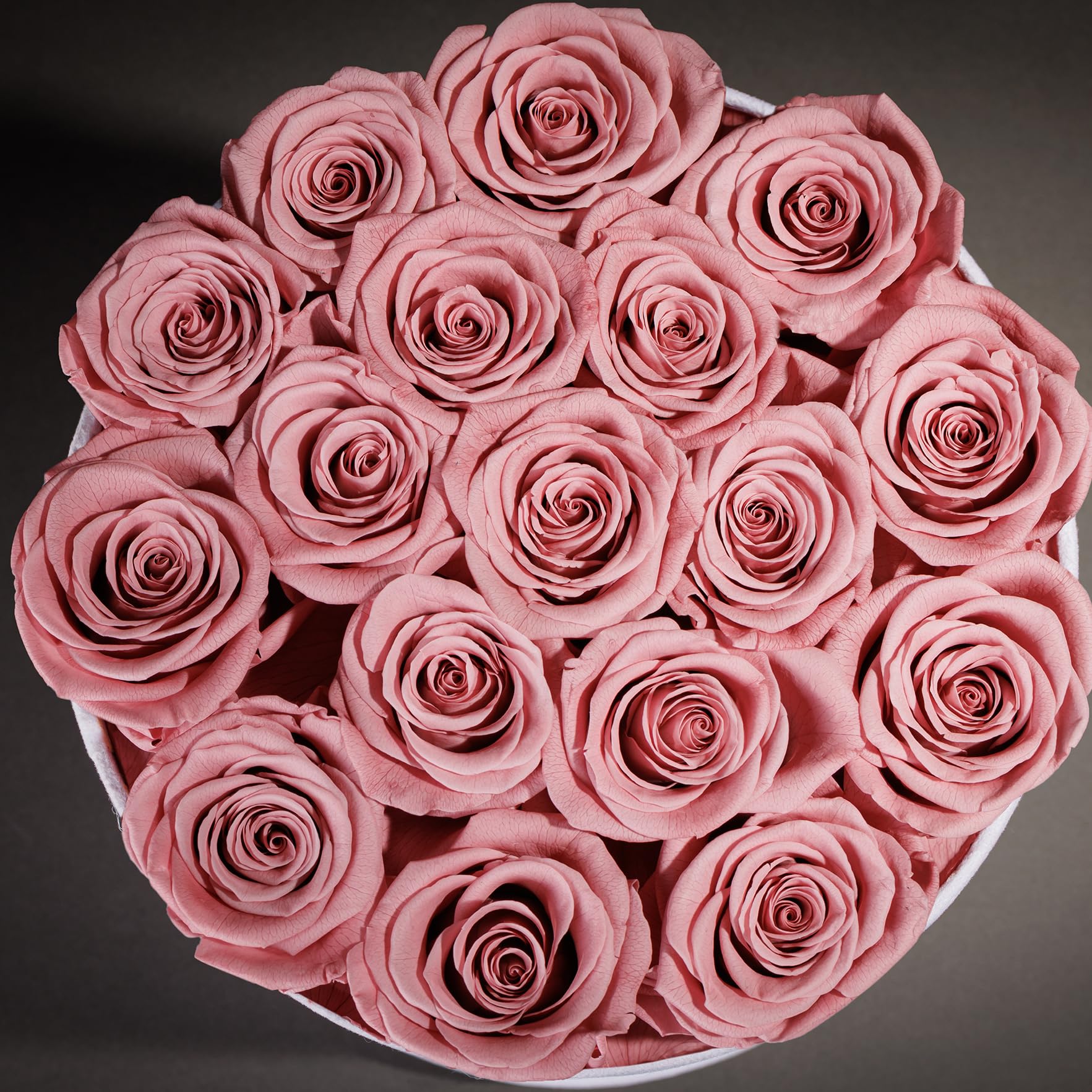 White roses option fits elegant Mother’s Day or wedding anniversaries.