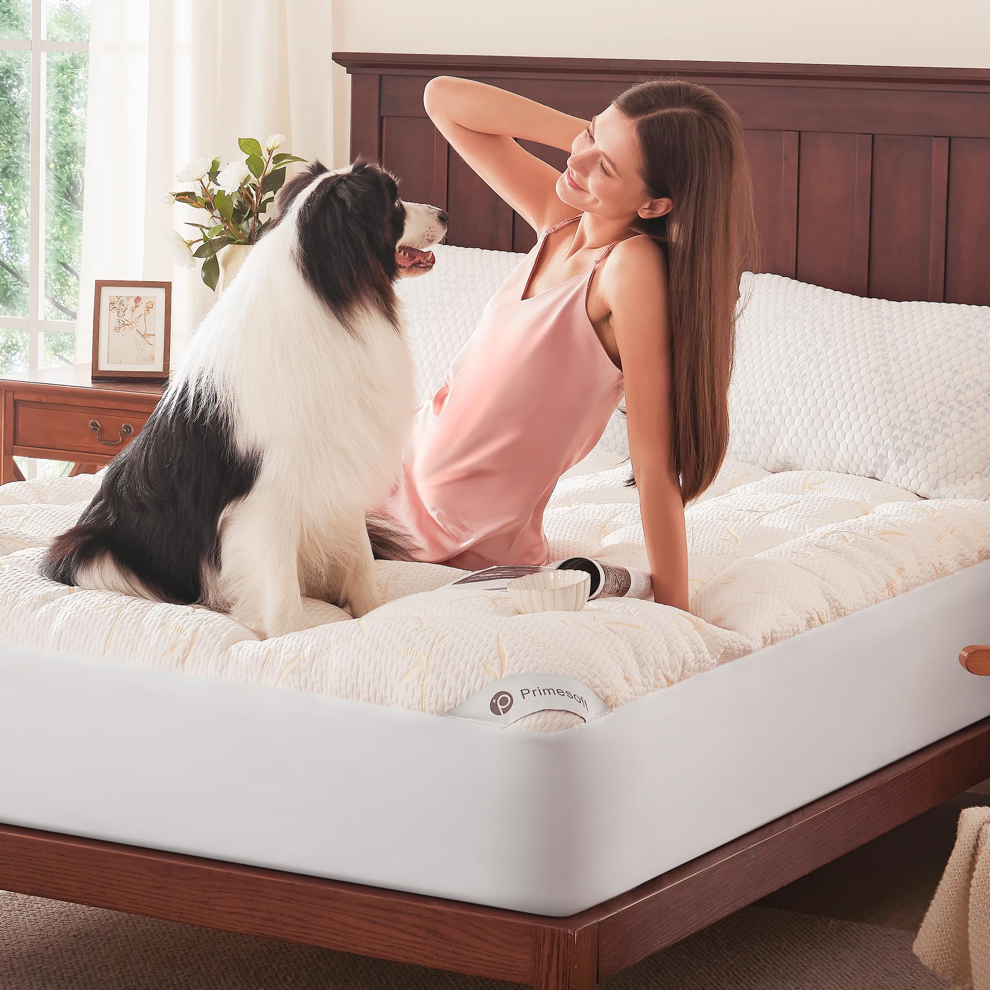 Primesoft beige color enhances bedroom decor