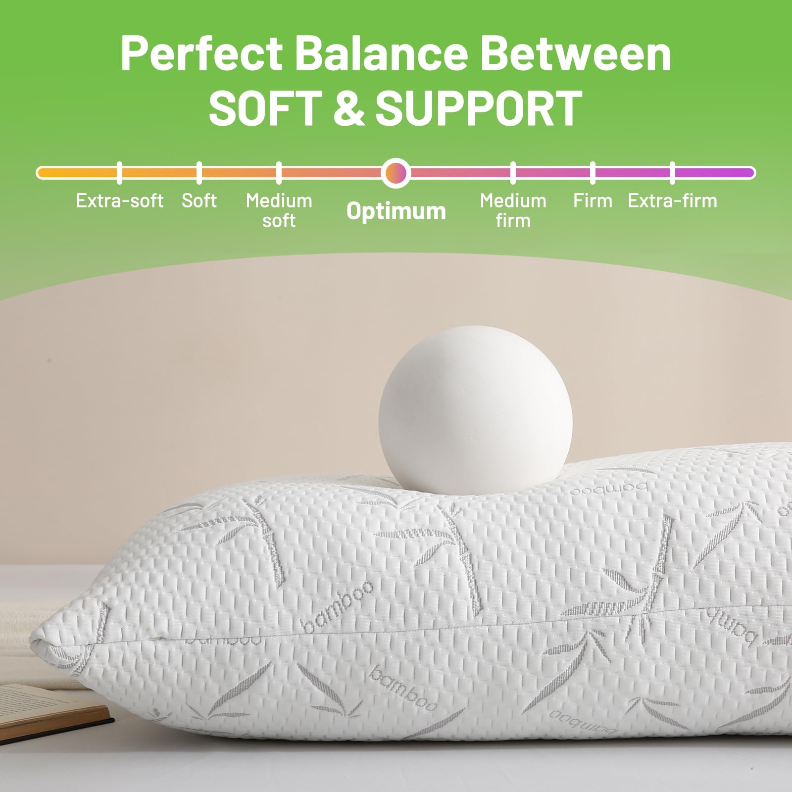Primesoft pillow with Eko-Tex Standard 100 certified materials