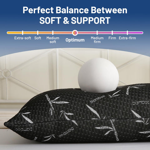 Primesoft pillow measures 20x54 inches for full-body support
