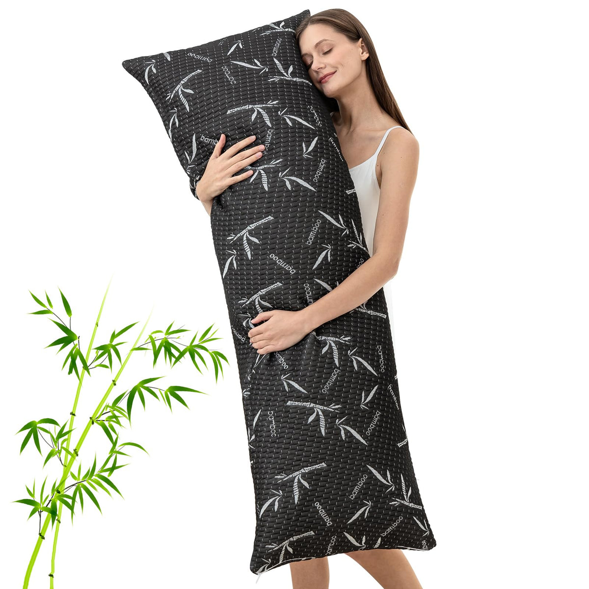 Primesoft full body pillow memory foam filling contours to support your body