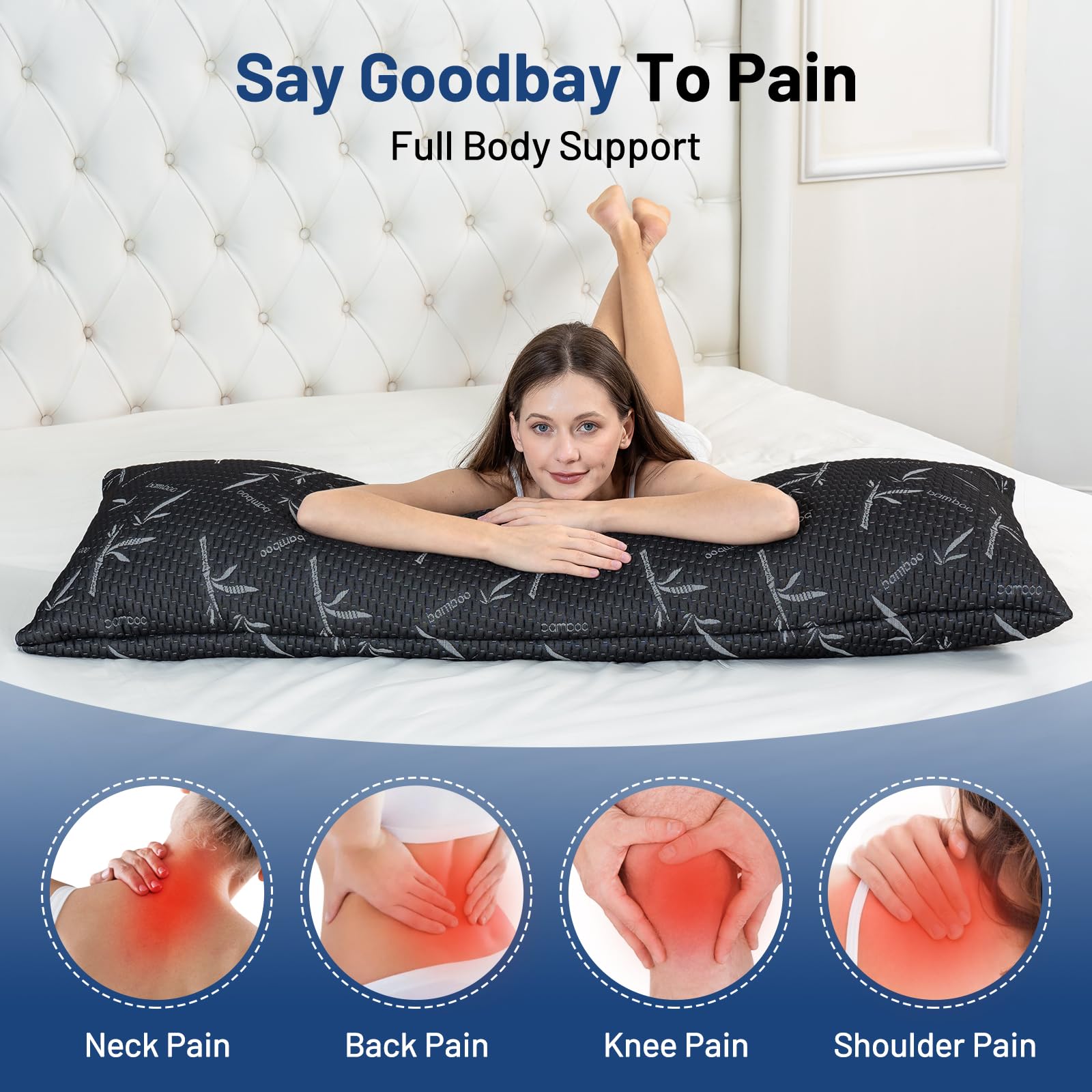 Primesoft removable pillowcase with zipper for easy cleaning