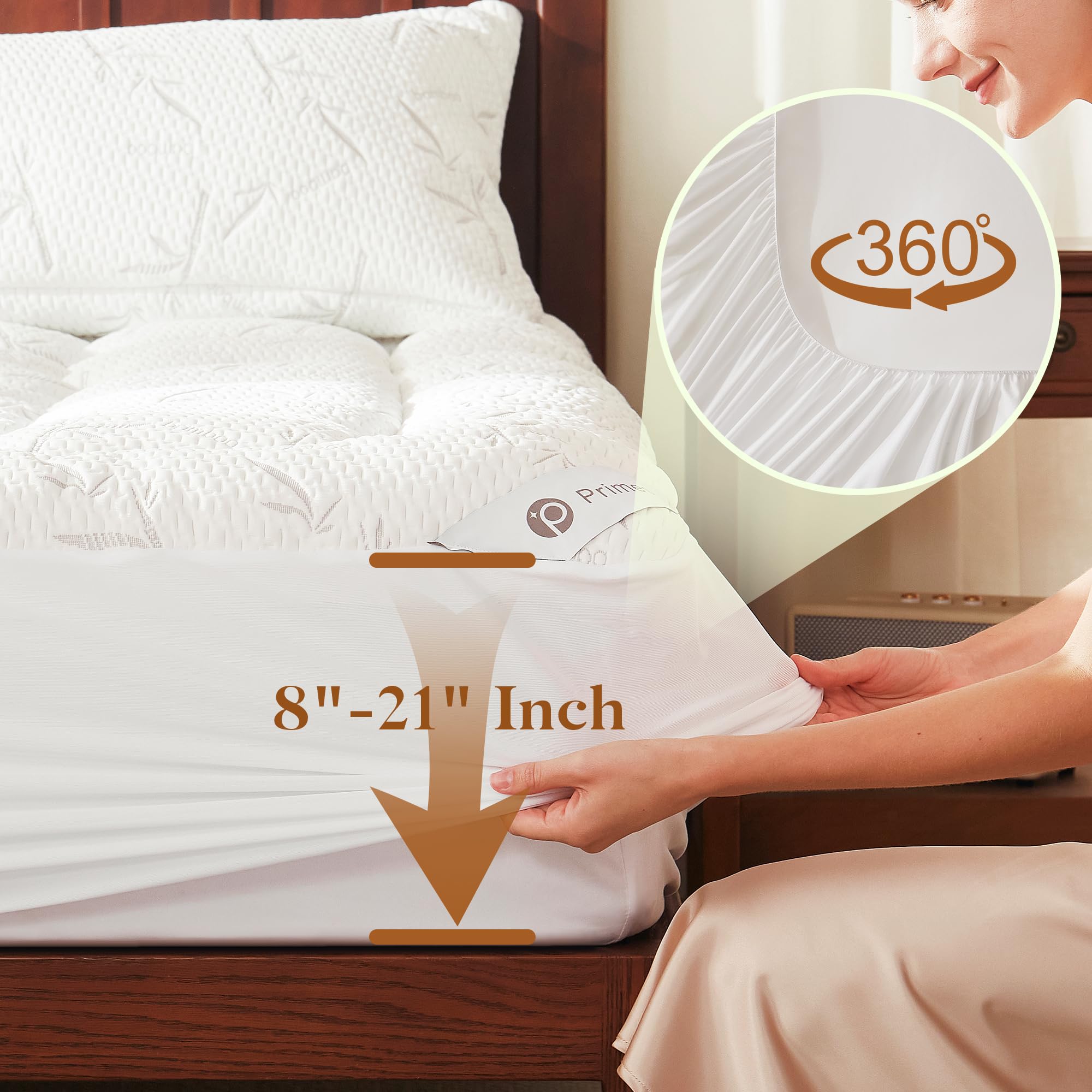 Primesoft machine-washable topper for easy home care