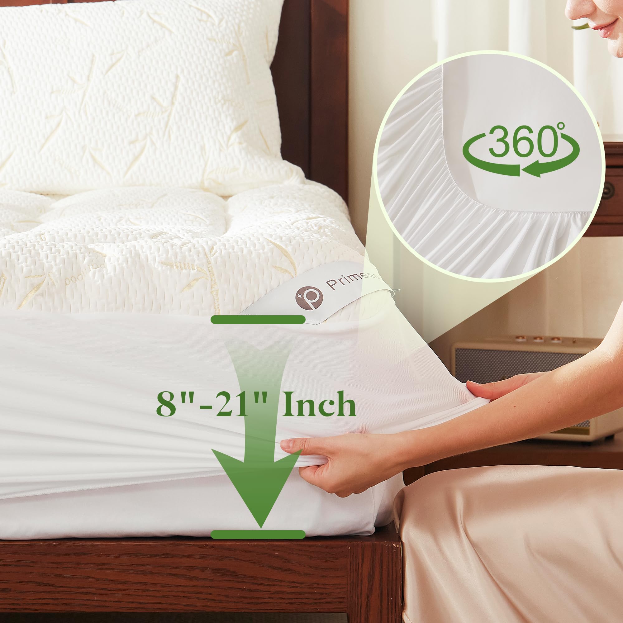 Primesoft machine-washable topper simplifies care