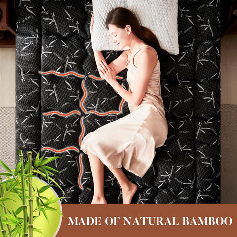 Primesoft pillow-top image highlighting plush cushioning for added comfort.