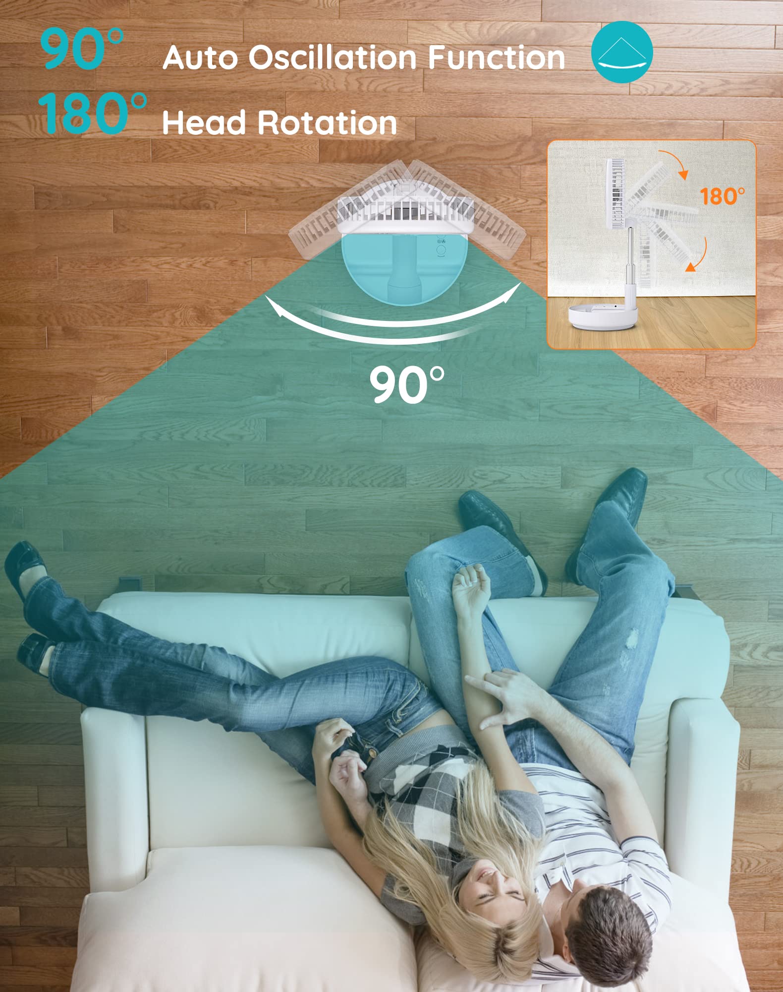 Primevolve fan operates quietly at high speed for focused tasks.
