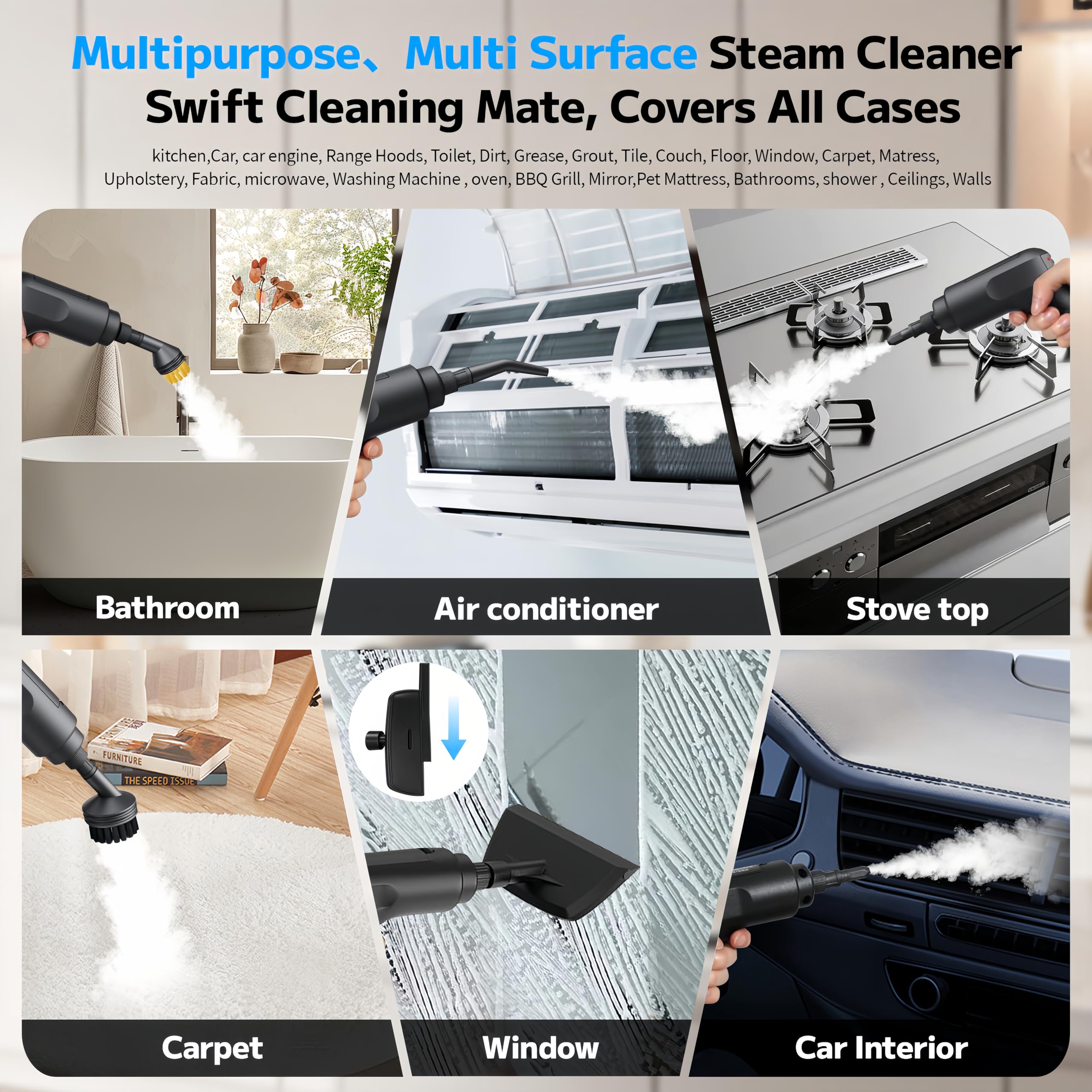 Primiorix chemical-free cleaning with water only