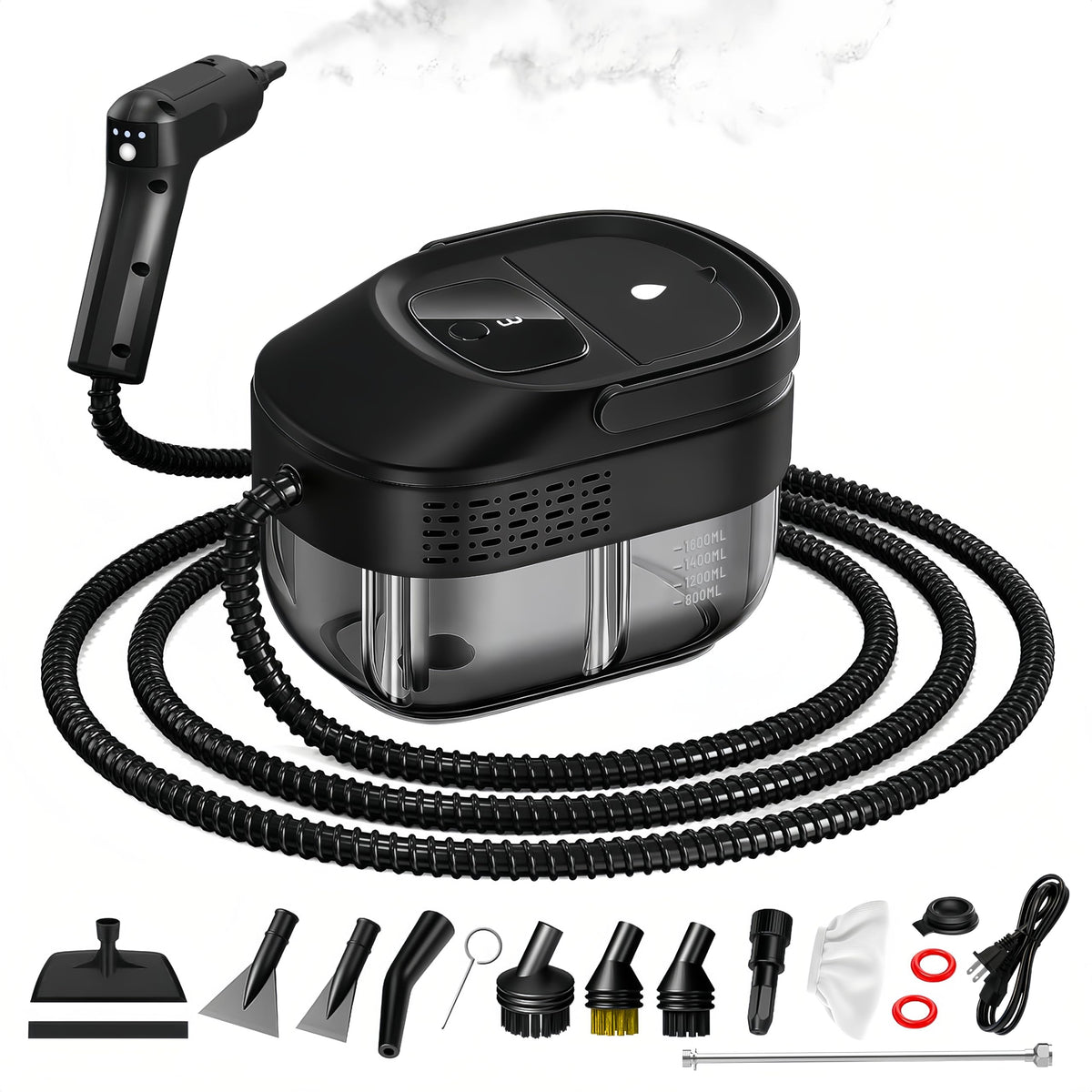 Primiorix pressurized steam cleaner tackling tough grease with high heat