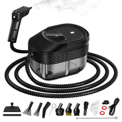 Primiorix pressurized steam cleaner tackling tough grease with high heat