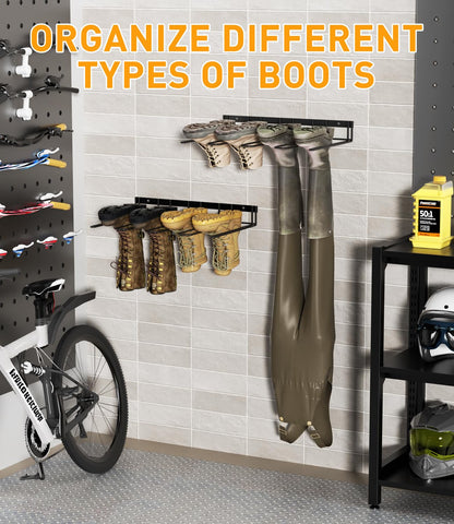 PrimZooty closet-sturdy boot rack complements interior decor