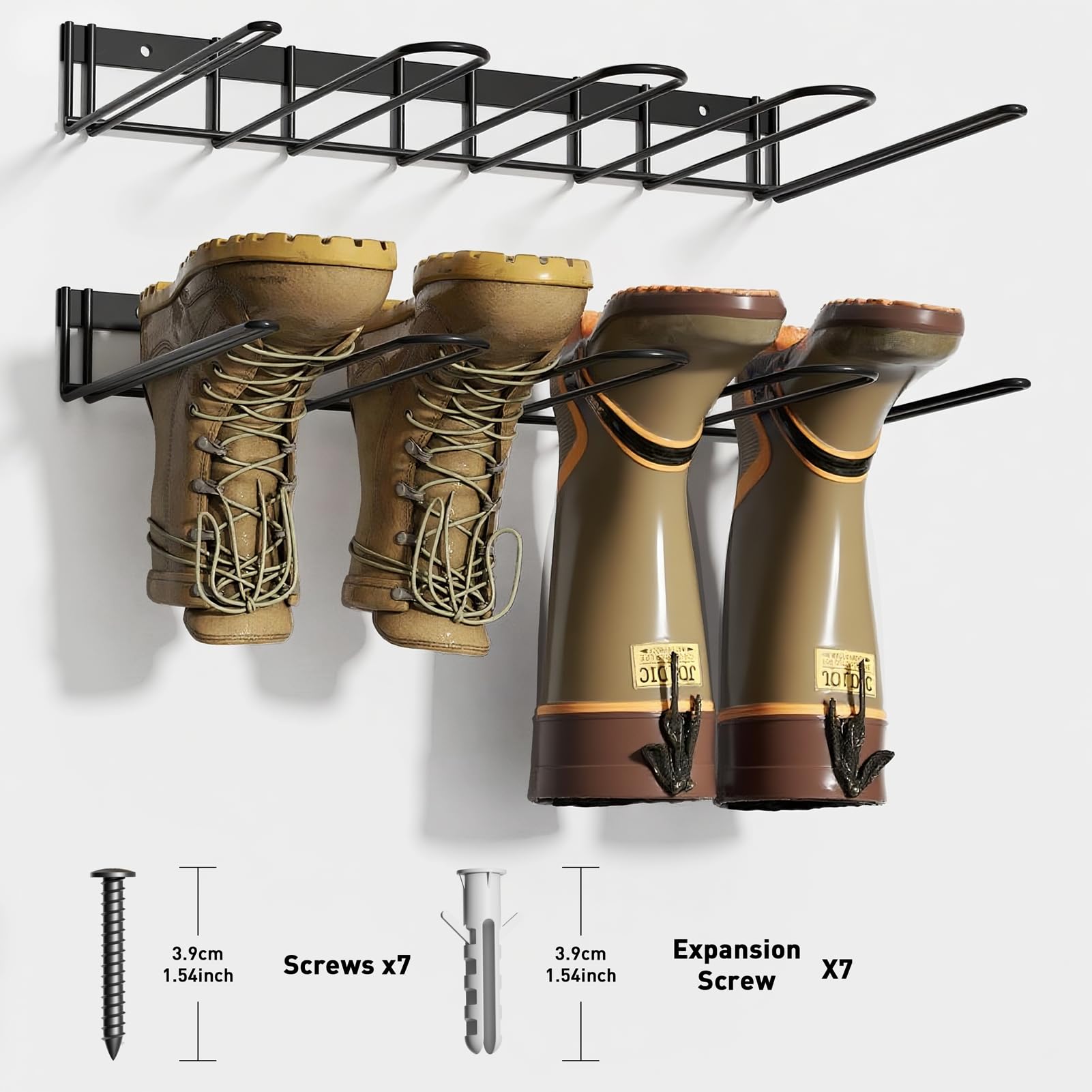 PrimZooty entryway boot storage to reduce floor clutter