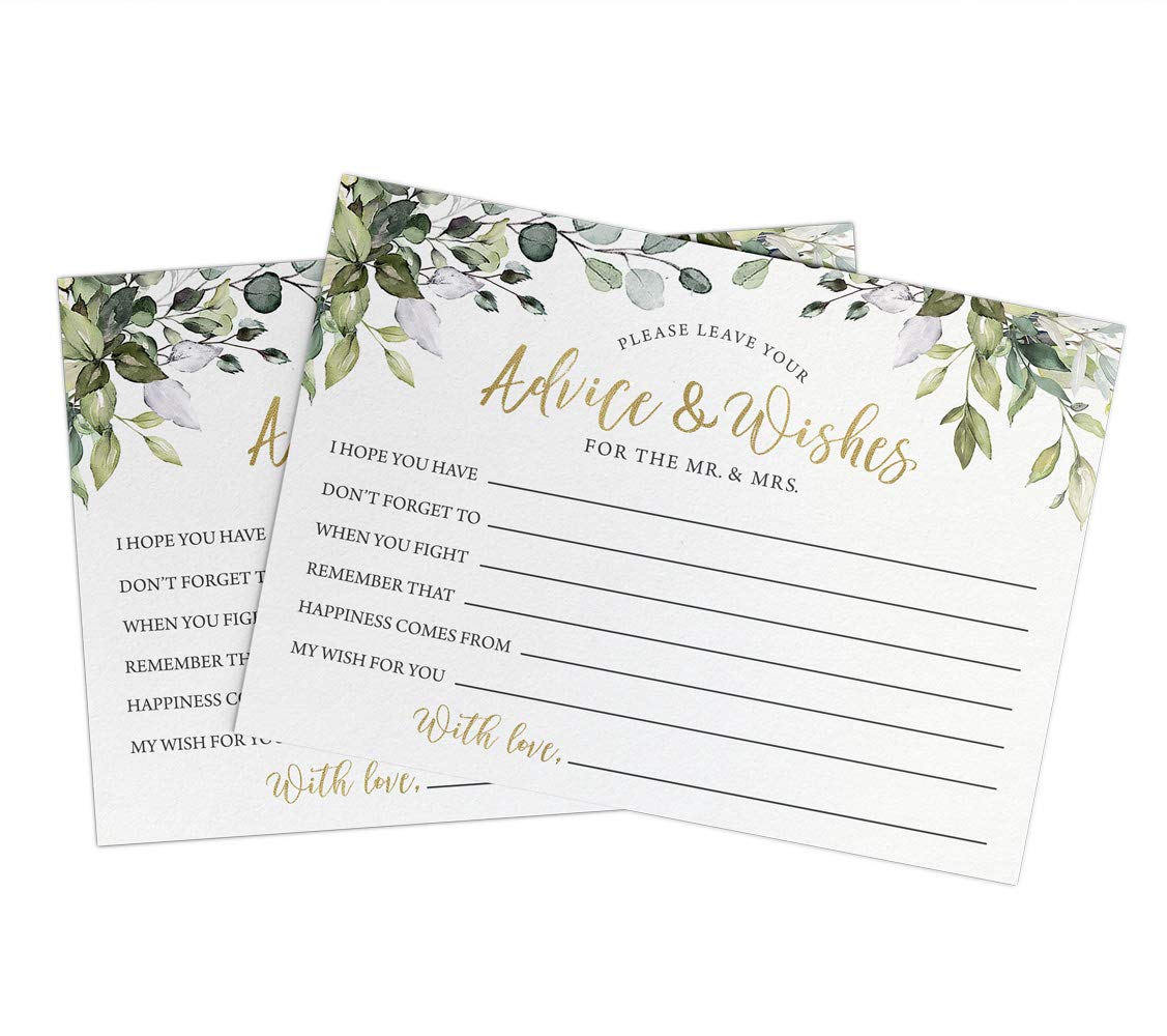Printed Party Bridal Shower Game Set Bingo layout for social interaction