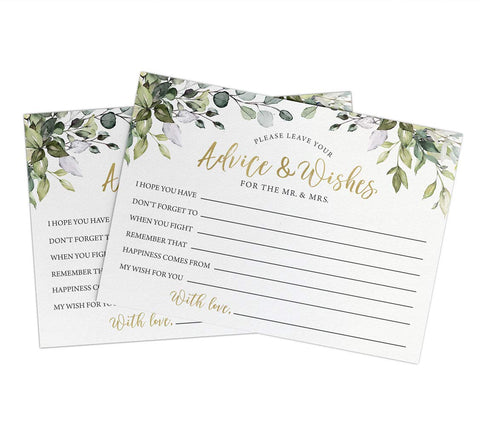 Printed Party Bridal Shower Game Set Bingo layout for social interaction