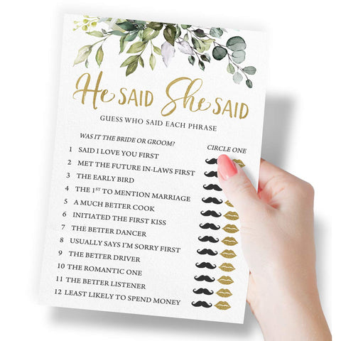 Printed Party Double-Sided Cards reducing sheets and setup time