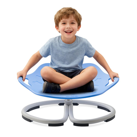PRISJOY unicorn design spinning chair for kids enhances imaginative play