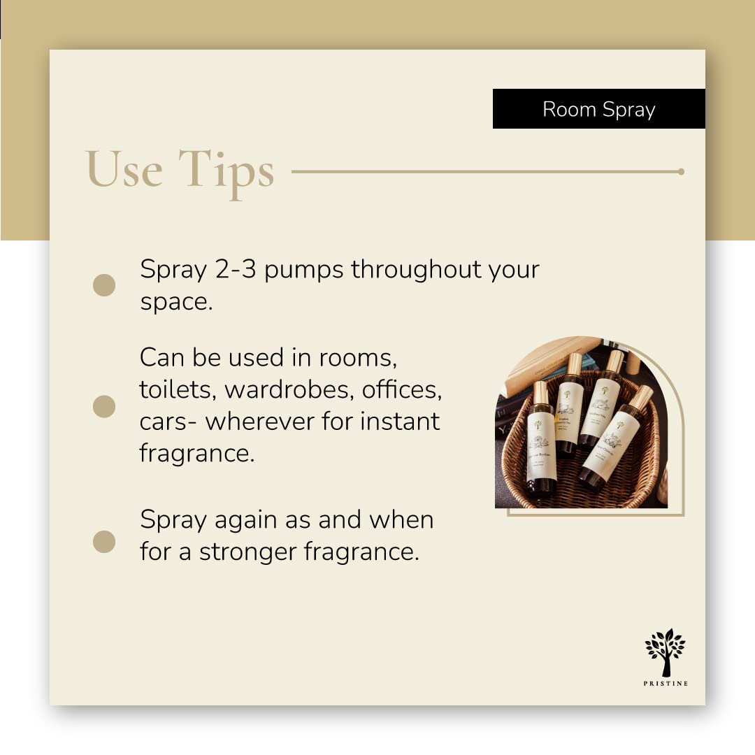 Pristine car interior fragrance for a quick space lift during travel.
