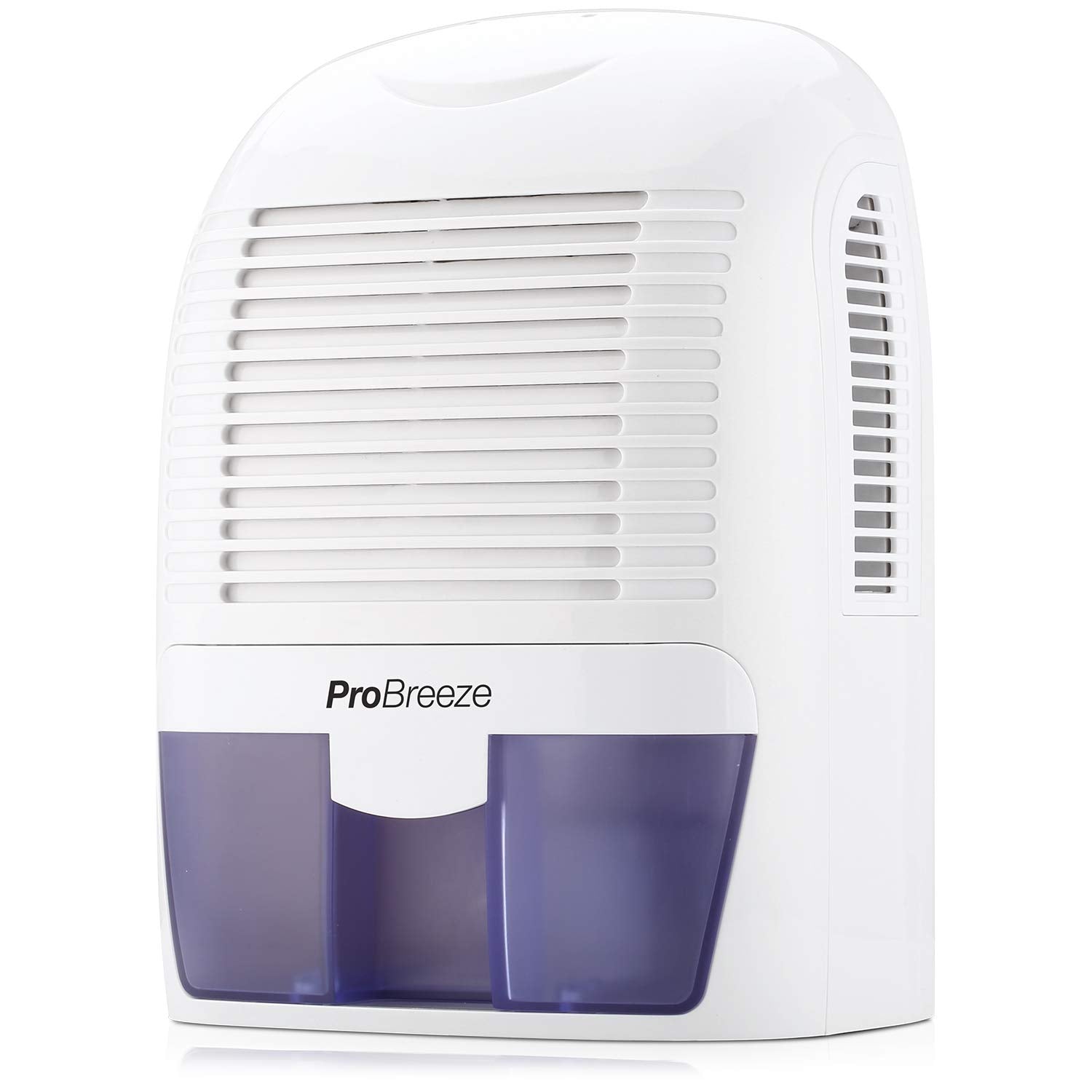 Pro Breeze mini dehumidifier with water tank for easy drainage in small rooms