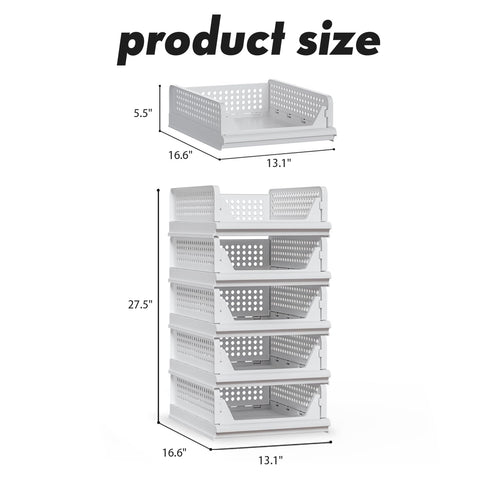 Proarea bin dimensions: 16.6 in by 13.1 in by 5.5 in.