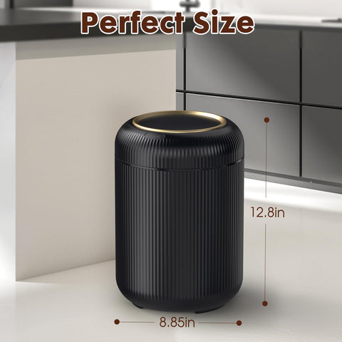 Procade kitchen corner trash bin providing discreet waste storage.